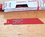 10 Milwaukee 48-00-1178 4" 32 Teeth Inch Metal Cutting Blades New Free Shipping. Fixed Price $12.99.