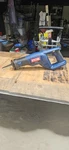 Ryobi 18.0V Cordless Reciprocating Saw Tool Only Blue/black W/ Blades. Fixed Price $38.50.