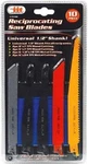 10 Pc Reciprocating Saw Blade Set Iit 19700 Wood Metal 1/2" Shank. Fixed Price $6.50.