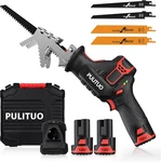Cordless Reciprocating Saw Kit With 2 Batteries, Charger & 4 Blades. Fixed Price $99.99.
