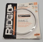 Ridgid Band Saw Blade 59 1/2" - 1/4" .012" 6 Tpi General Purpose. Fixed Price $13.95.