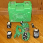 Stout STX-250 18-VOLT Cordless Band Saw With Batteries & Charger. Fixed Price $199.95.