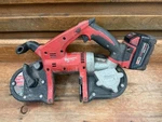Milwaukee 2629-20 M18 Compact Cordless Band Saw W/ 5.0AH Battery Ppsdm 366257. Fixed Price $149.99.
