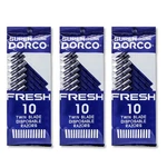 Dorco Fresh Twin Blade Disposable Razors For Men 10 Count (pack 3), Blue. Fixed Price $23.95.