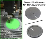 Table Insert For Sears & Craftsman 12" (85MM Dia.) 113.243310. Fixed Price $6.54.