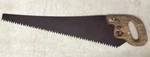 Vintage Disston Warranted Medallion 24 Inch Hand Saw Tpi Course Cut Blade. Fixed Price $30.00.