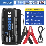 Topdon Automotive Jumpsurge 3000 Peak Amp 12 Volt Starter Box Black&grey. Fixed Price $132.99.
