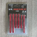 Tool Shop 18 Pc Jigsaw Blade Set U-shank Assorted Tpi Wood Bi-metal Hcs. Fixed Price $10.98.