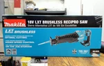 Makita 18V Lxt Brushless Recipro Saw Tool Only (open Box). Fixed Price $129.99.