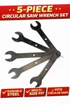 Ryobi Ridgid Circular Saw Wrenches 5 Pack 7/8 & 1/2 In Blade Change Spanner New. Fixed Price $11.87.