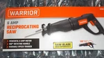 Warrior 6 Amp Rotating Handle Variable Speed Reciprocating Saw New Box. Fixed Price $18.00.