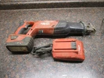 Hilti Wsr 18-A Cordless Reciprocating Saw W/ Battery & Charger Free Shipping. Fixed Price $169.99.