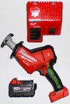 Milwaukee 2719-20 M18 Fuel Hackzall, (1) 48-11-1850 5.0 Battery, Charger Saw 18V. Fixed Price $224.97.