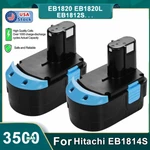 18V 3500MAH Battery Replacement For Hitachi EB1812S EB1814SL EB1820L EB1824L Hc. Fixed Price $49.99.
