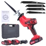 Cordless Reciprocating Saw 21V 2000MAH * Batteries, 3000RPM, 28MM Stroke Len. Fixed Price $77.89.