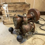 Antique International Cutawl Scroll Saw Wooden Box. Fixed Price $74.99.