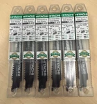 6 Inch Hitachi Reciprocating Hardi Saw Blades #725344 Pack (12 Total). Fixed Price $26.75.