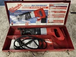 Milwaukee 6527 Corded Super Sawzall Reciprocating W/metal Case Made Usa. Fixed Price $99.97.