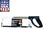 125 Greatneck In Solid Steel Adjustable Frame Hacksaw, 10 Blade, Porta. Fixed Price $19.95.