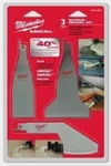 Milwaukee Sawzall Blade Set Reciprocating Grout Removal Carbide 49-22-5403. Fixed Price $25.90.