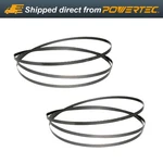Powertec 93-1/2" Bandsaw Blade 3/8"X6T 2-PACK 14" Delta Grizzly Jet Craftsman. Fixed Price $19.99.