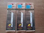 X3 Vermont American 30076 Jigsaw Blade 24 Tpi Fine Metal, 3/4" Bi-metal. Fixed Price $9.99.