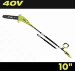 Ryobi RY40506BTL 10 Inch 40V Cordless Battery Pole Saw (tool-only). Fixed Price $149.00.