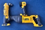 New Dewalt Sawz-all, Right Angle Drill & Flashlight -tool Only With Bag. Fixed Price $249.00.