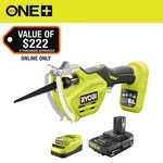 One+ 18V Electric Cordless Pruning Reciprocating Saw With 2.0 Ah Battery And Cha. Fixed Price $144.48.
