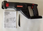 Craftsman C3 315.115740 19.2V Reciprocating Saw With Small Blade And Manual. Fixed Price $37.99.
