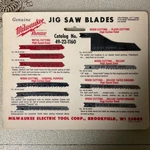 Milwaukee 49-22-1160 10 Pc Set Of Jig Saw Blades, New In Package. Fixed Price $19.00.