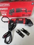 Craftsman CMEW401 Oscillating Multi-tool Kit 3 Amp Corded. Tested Works. Fixed Price $37.90.