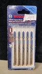 Bosch T118BF T-shank Jigsaw Blades 5 Pack. Fixed Price $12.00.