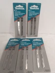 5 Packs Of Makita 792396-0-2A No. 41 Jigsaw Blades 12 Tpi Teeth Per Inch. Fixed Price $29.99.
