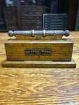 Early Stanley No BB239 Ball Bearing Butts Hinge Display. Beautiful Made.. Fixed Price $325.00.