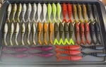 4" Hyper Shad Chatterbait Trailer Vibrating Bladed Swim Jig Zako Style 12PK. Fixed Price $14.99.