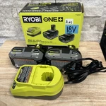 Ryobi One+ 18V Lithium-ion High Performance Starter Kit Open Box. Fixed Price $119.99.