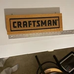 Craftsman" Mechanic Power Tools-garage-shop-man Cave-hand Crafted Wood. Fixed Price $13.99.