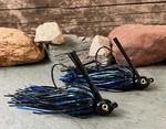 Black And Blue - 2 Pack Swim Jig Bass Fishing Lure. Fixed Price $9.40.