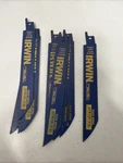 Irwin 372614BB 6" X Tpi Bi-metal Recip Saw Blades Weldtec 11 Pc. Bulk Usa. Fixed Price $19.99.