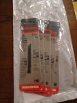 X 5 Pack, Disston Jig Saw Blade, Metal Cutting 32TPI, Homeowner 10 Blades. Fixed Price $5.00.