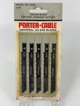 Porter Cable Universal Jig Saw Blades Pkg Of Tpi Model 12506 Nos Unopened. Fixed Price $8.00.