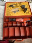 Hilti DX200 Powder-actuated Fastening Nail Gun Kit, Works Great, Case, J121. Fixed Price $59.00.