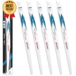 12" Reciprocating Saw Blades 10/14TPI Bi-metal Cobalt R1225DG 5-PACK Multi-cut. Fixed Price $23.52.