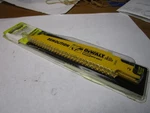 Dewalt 6" Tpi Demolition Bi-metal Reciprocating Saw Blade (5 Pack) DW4862. Fixed Price $15.00.