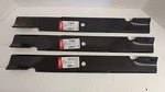 QTY-3 21" Oregon 91-626/191-626 Notched Air-lift Mower Blade 61" Deck. Fixed Price $36.95.