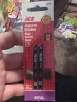 Ace 23175 2-3/4" 10 Tpi Jigsaw Blade Hss Shank Metal Cutting Set Of. Fixed Price $10.00.