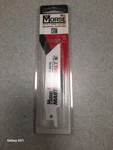 Mk Morse RB418T05 1/4" 3/4"X.035" Cobalt Bi-metal Reciprocating Saw Blades 5PC. Fixed Price $6.95.