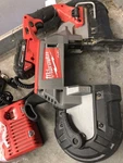Milwaukee 2729-80 M18 Fuel 18V Li-ion Deep Cut Band Saw Red. Fixed Price $280.00.