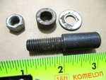 Rockwell Delta 10" Table Saw Fence Guide Rail 3/8-18 Spec. Screw W/spacer. Fixed Price $18.49.